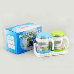 時尚玻璃調(diào)味瓶（二件套