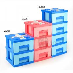 積木小層柜（正方2小、3