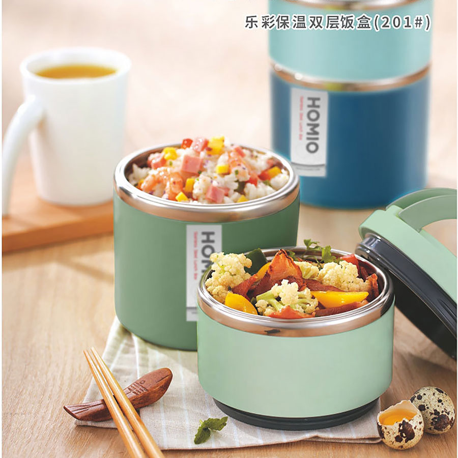 樂(lè)彩飯盒單層/雙層/三